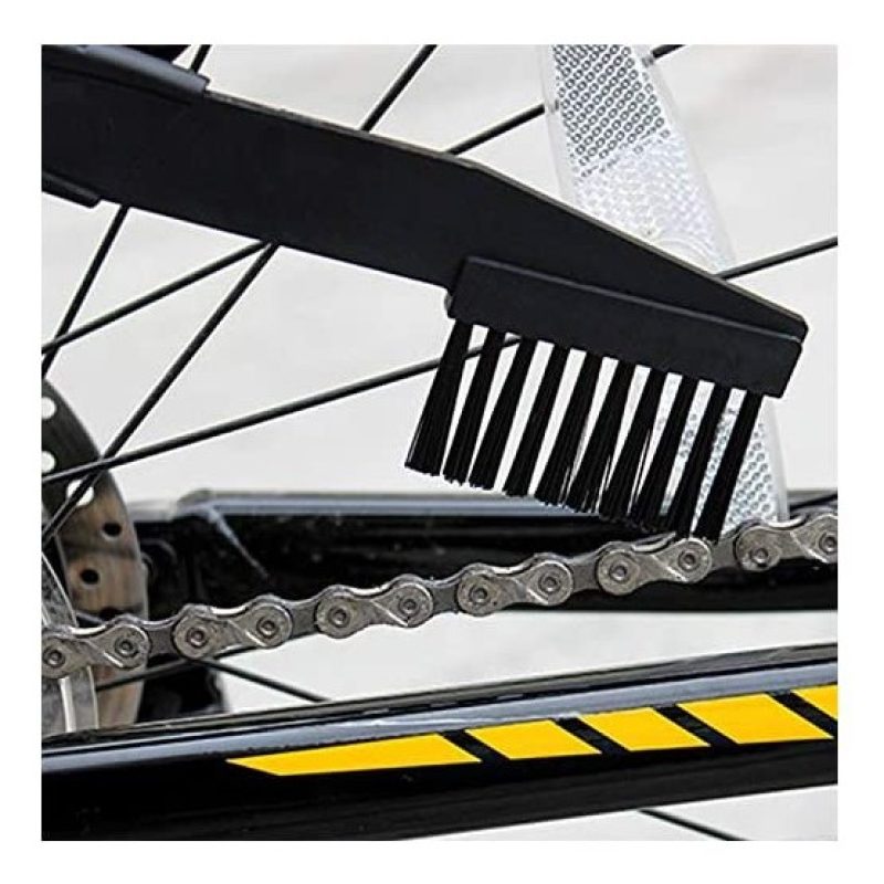 Iron Pulisci catena pulizia catena bici bicicletta utensile spazzol...