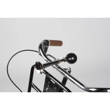 Tromba trombetta per bicicletta bici cromata manubrio ciclismo vintage accessori