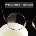 4x Panno anti appannamento occhiali antiappannante micro fibra pulizia lenti