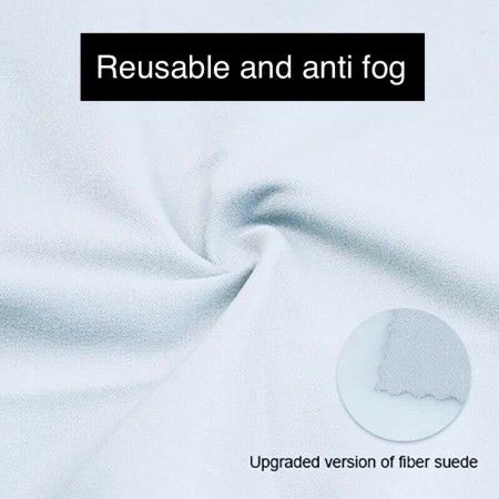 4x Panno anti appannamento occhiali antiappannante micro fibra pulizia lenti