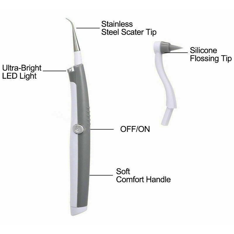 DOBO Pulitore denti tartaro elettrico Pulitore dentale ultrasuoni A...