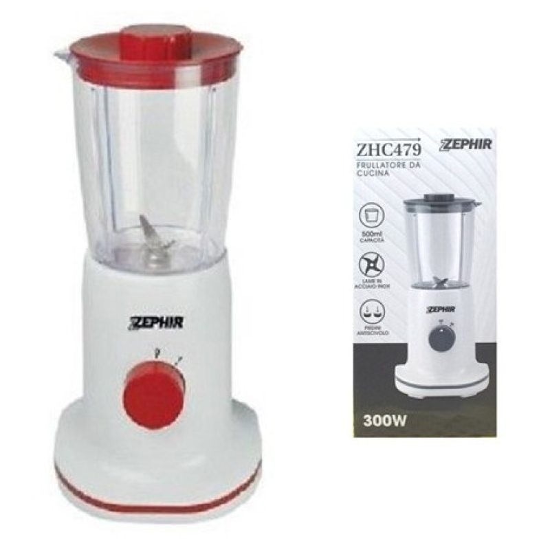 Hongu Frullatore Zephir ZHC479 300W mixer elettrico 12x12x28 Cm tri...