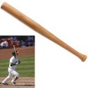 Mazza da baseball softball in legno 84 Cm mazze sport resistente adulti bambini
