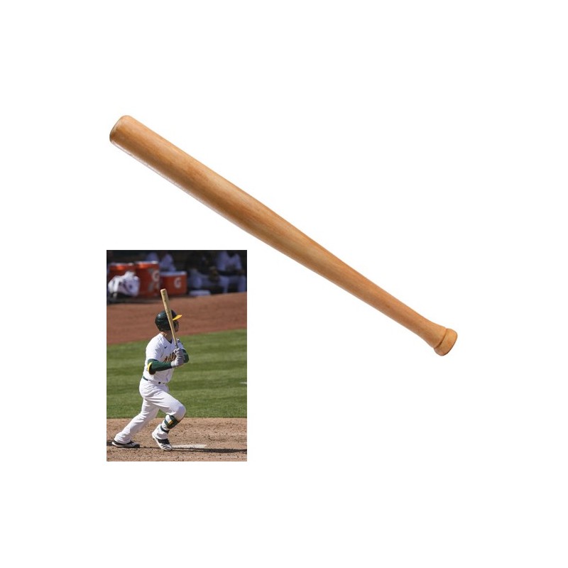 Mazza da baseball softball in legno 84 Cm mazze sport resistente adulti bambini