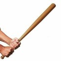 Mazza da baseball softball in legno 64 Cm mazze sport resistente adulti bambini