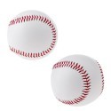 2x Palla da baseball pelle pratica allenamento sport tempo libero bambini adulti