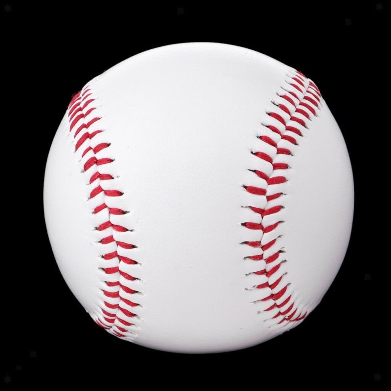 WeHome 2x Palla da baseball pelle pratica allenamento sport tempo l...