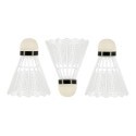 3x Palla badminton volano volani sport nylon supporto in EVA per aperto e chiuso