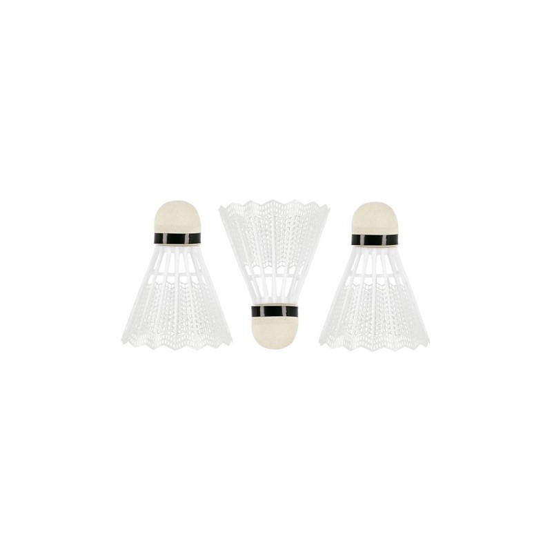 3x Palla badminton volano volani sport nylon supporto in EVA per aperto e chiuso