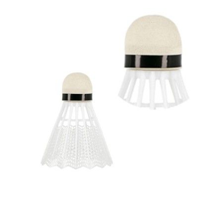 3x Palla badminton volano volani sport nylon supporto in EVA per aperto e chiuso