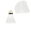 3x Palla badminton volano volani sport nylon supporto in EVA per aperto e chiuso