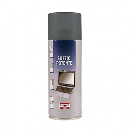 HELP SOFFIO POTENTE Bomboletta Spray Aria Compressa 400 ml tastiera pulizia