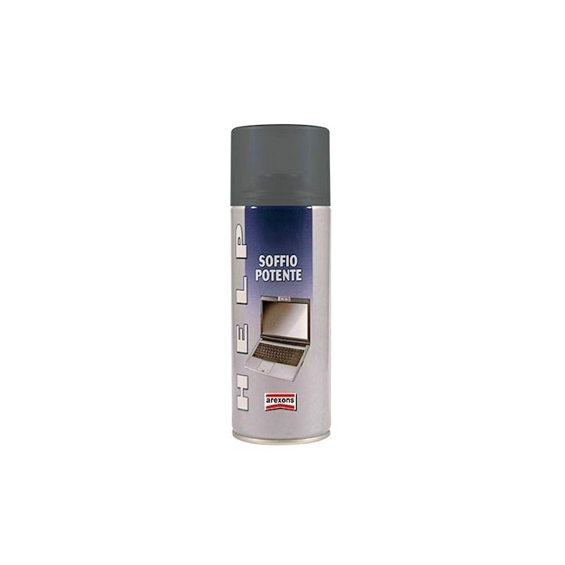 HELP SOFFIO POTENTE Bomboletta Spray Aria Compressa 400 ml tastiera...