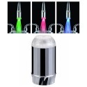 Filtro luminoso a luce led rubinetto da cucina design moderno universale casa