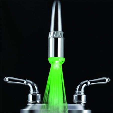 Filtro luminoso a luce led rubinetto da cucina design moderno universale casa