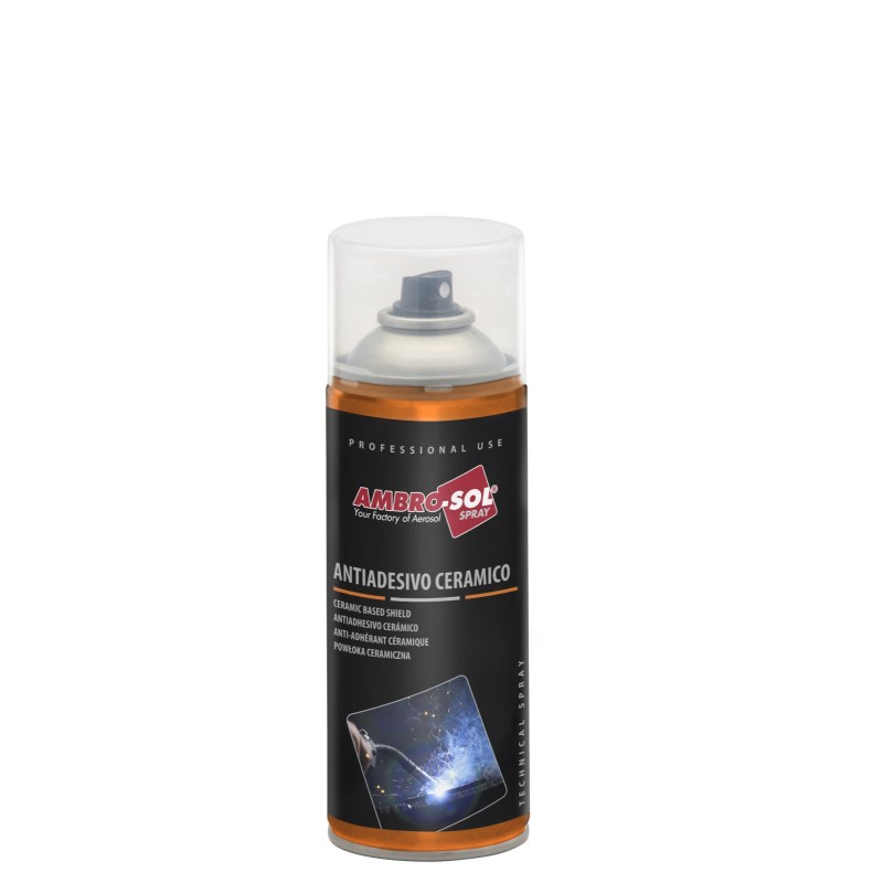 AMBRO-SOL Spray antiadesivo ceramico 400 ml nano ceramica azione distaccante