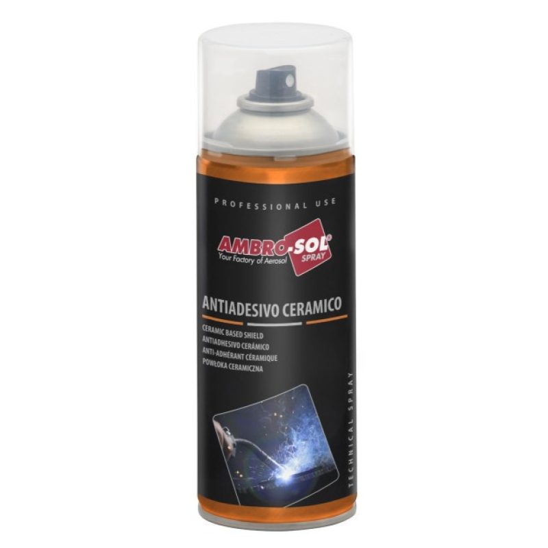 AMBRO-SOL Spray antiadesivo ceramico 400 ml nano ceramica azione di...