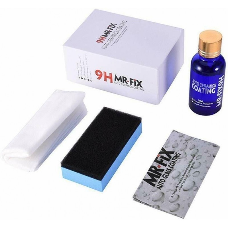 DOBO 3X Rivestimento idrorepellente Ceramico cera Auto moto Lucidan...