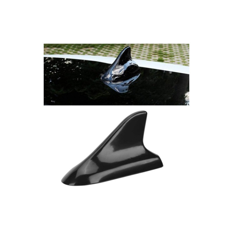 Antenna decorativa per auto pinna di squalo tetto universale decorazione nera