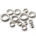 Occhielli in rame 15g anelli superficie liscia occhiello metallo anti ruggine