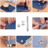 DOBO Set occhielli con asola per perforatura rondelle strumento ins...