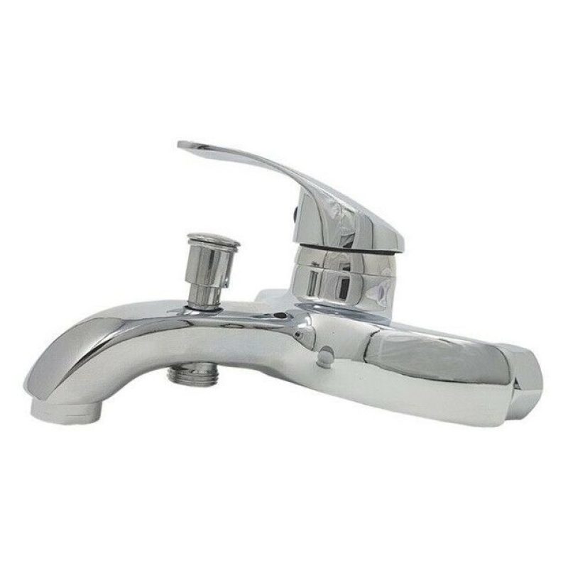 DOBO Rubinetto miscelatore monocomando per vasca vasche ottone crom...