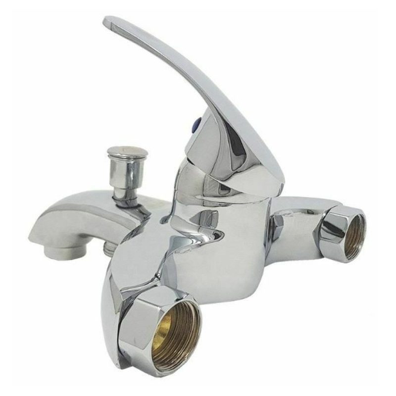 DOBO Rubinetto miscelatore monocomando per vasca vasche ottone crom...