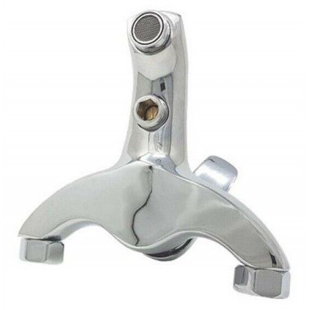 Rubinetto miscelatore monocomando per vasca vasche ottone cromato kit montaggio