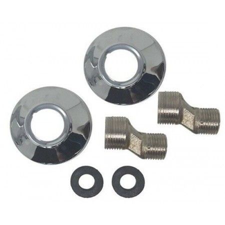 Rubinetto miscelatore monocomando per vasca vasche ottone cromato kit montaggio