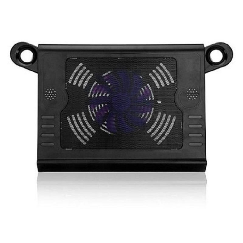 Supporto PC con casse speaker audio base raffreddamento e ventola per notebook