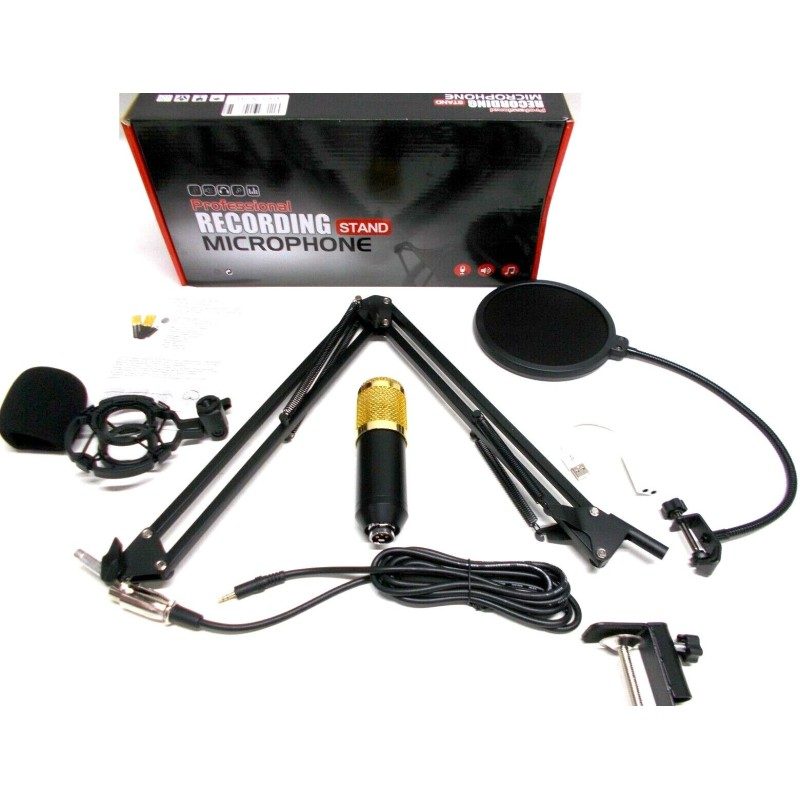 DOBO Kit completo microfono filtro staffe connettori set profession...
