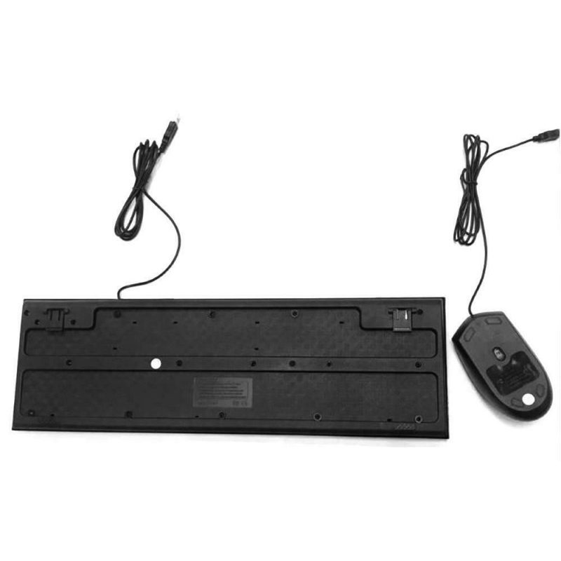 DOBO Kit tastiera e mouse USB con fili PC e MAC OSX USB multimedial...