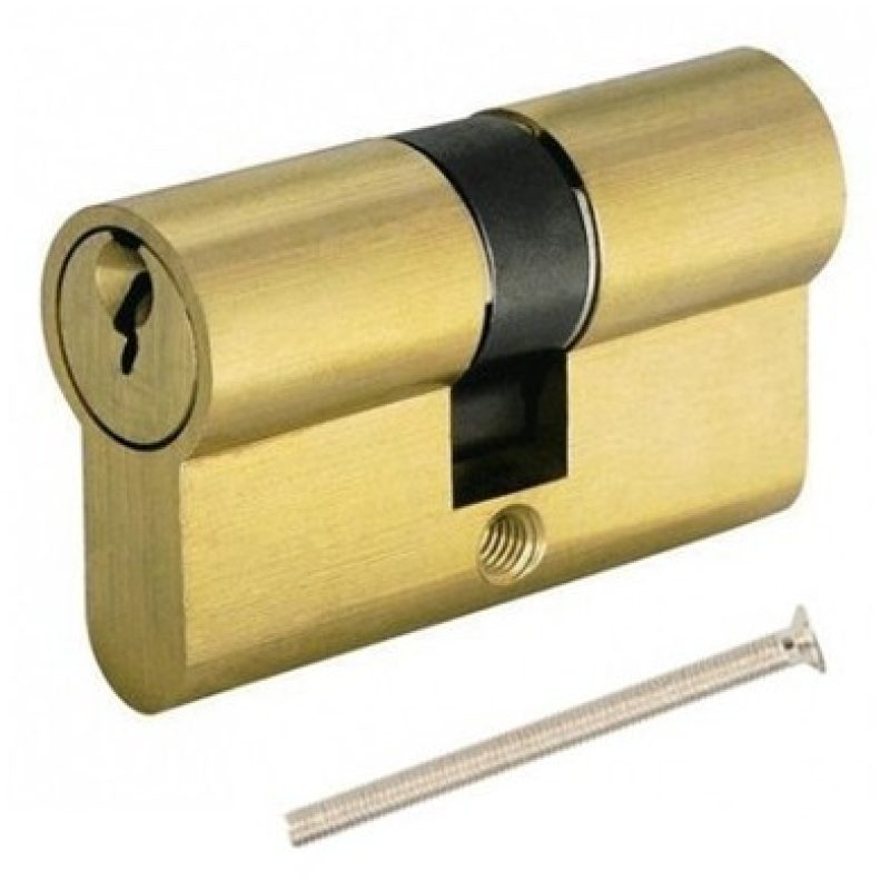 DOBO Serratura a cilindro 70 mm per porta con 2 chiavi senza pomell...