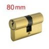 DOBO Serratura a cilindro 80 mm per porta con 2 chiavi senza pomell...