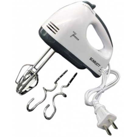 Sbattitore da cucina frusta elettrica impasto frullatore mixer impastatore 260W 7 velocità