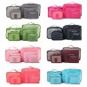 Organizzatore Organizer valigia bagagli borsa sacchetti trolley set da 6 pezzi