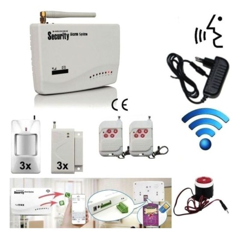 DOBO Antifurto allarme casa GSM wireless senza fili fino kit fino a...