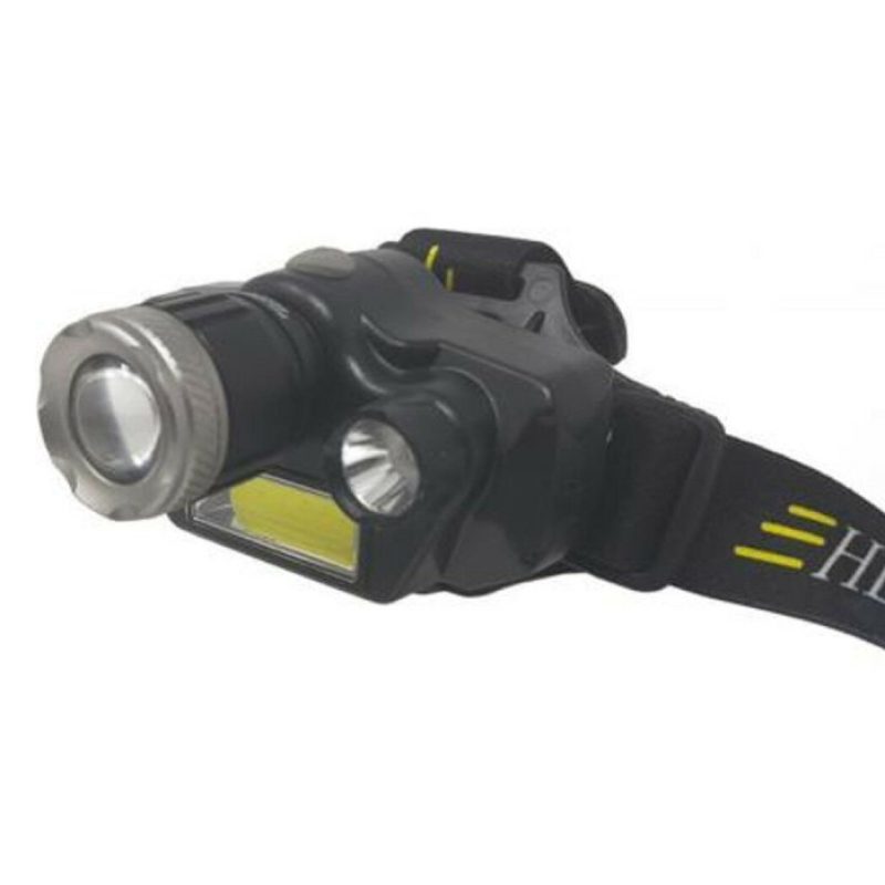 Tagoow Torcia frontale da testa LED ricaricabile pesca caccia zoom ...