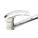 RUBINETTO MISCELATORE MONO COMANDO DA CUCINA CANNA GIREVOLE (Wanda)