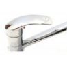 Iron RUBINETTO MISCELATORE MONO COMANDO DA CUCINA CANNA GIREVOLE (W...