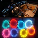 FILO EL LED LUMINOSO STRISCIA AUTO 1 2 3 METRI VARI COLORI 12V TUNING MOTO NEON