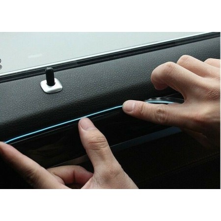 FILO EL LED LUMINOSO STRISCIA AUTO 1 2 3 METRI VARI COLORI 12V TUNING MOTO NEON