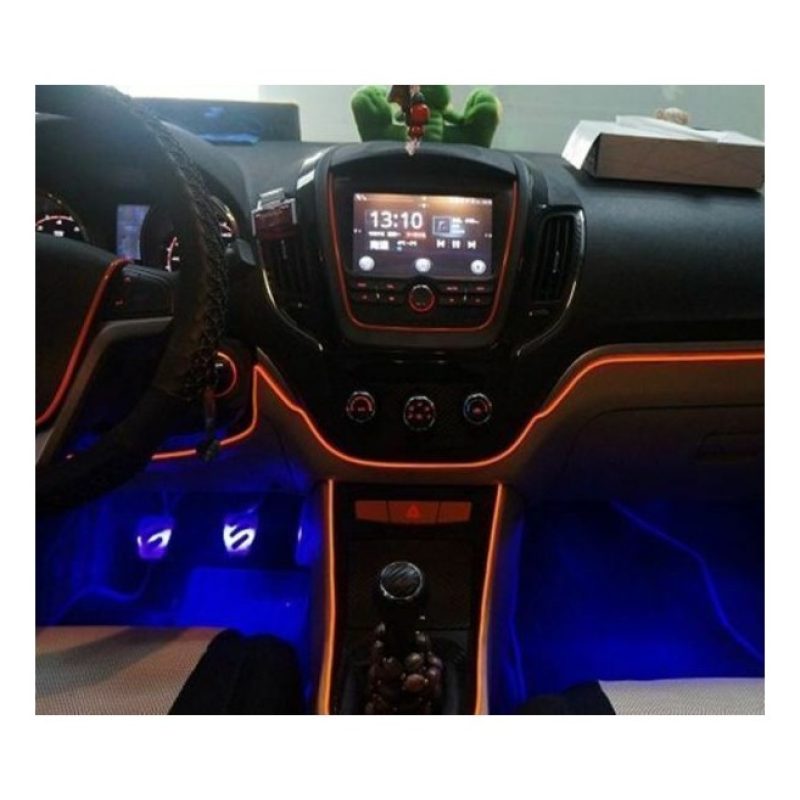 - Senza marca/Generico - FILO EL LED LUMINOSO STRISCIA AUTO 1 2 3 M...