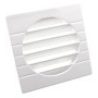 Iron GRIGLIA DI VENTILAZIONE AREAZIONE DA ESTERNO QUADRATA PER TUBI...