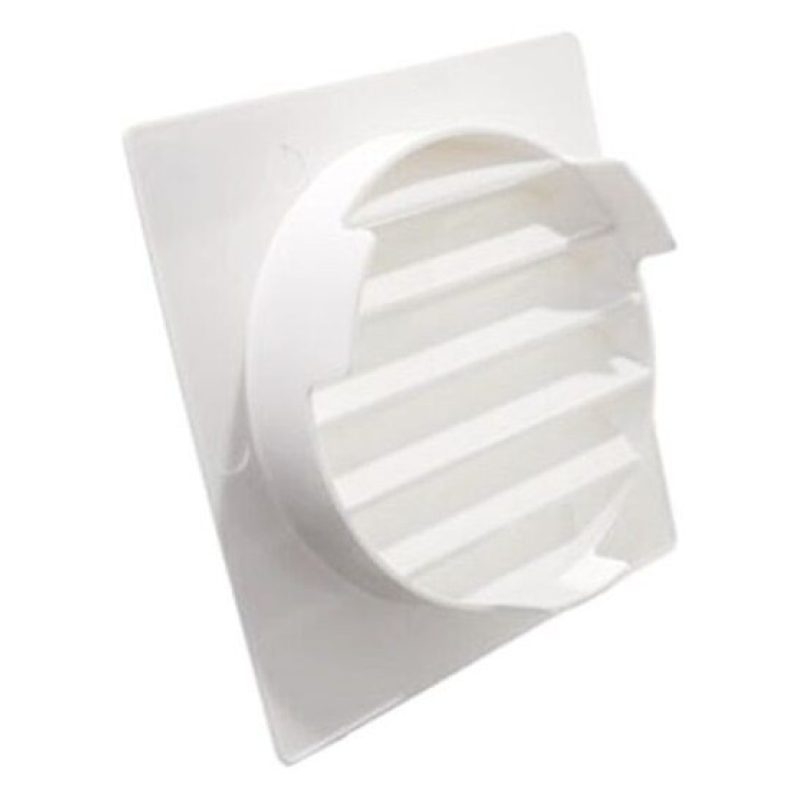 Iron GRIGLIA DI VENTILAZIONE AREAZIONE DA ESTERNO QUADRATA PER TUBI...