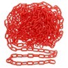 Iron 67pezzi Catena in plastica ROSSA recinzioni segnaletica 6mm 3 ...