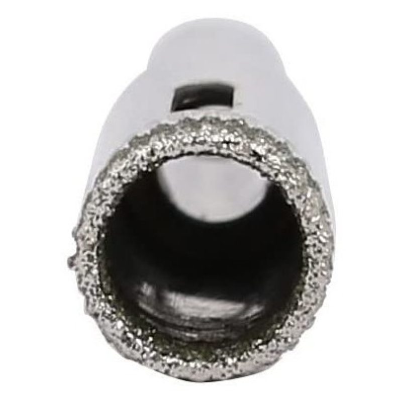 Iron 2x Punta a tazza diamantata sega tazza 6/8 mm vetro mattonelle...