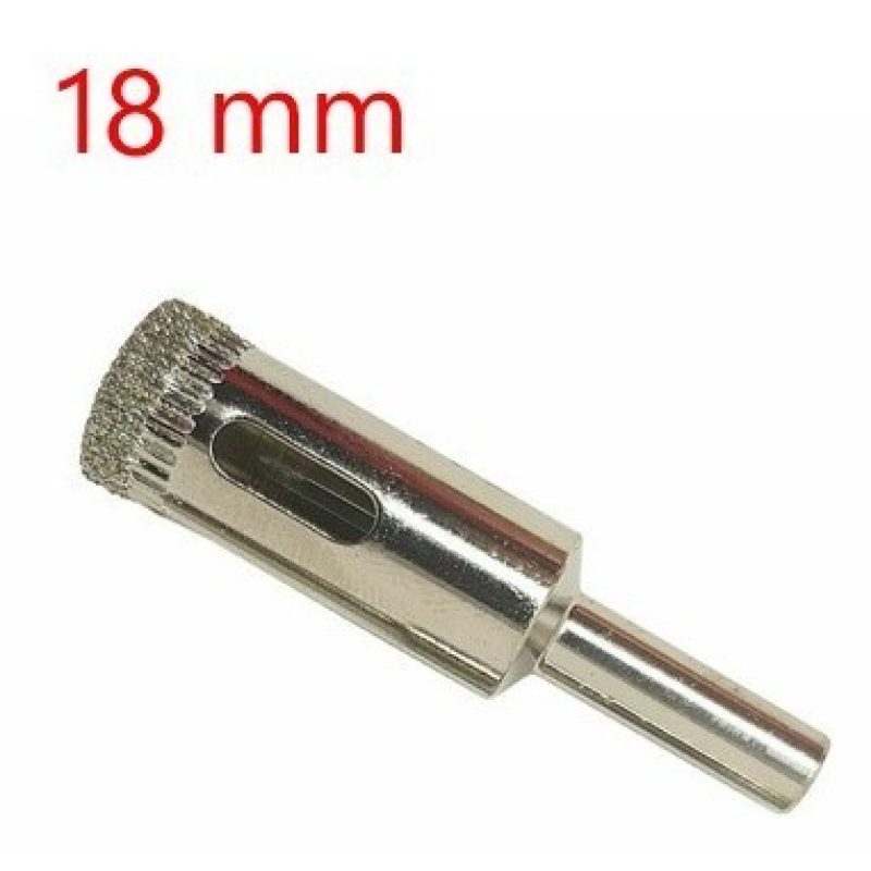 Iron Punta a tazza diamantata sega tazza 18 mm vetro mattonelle cer...
