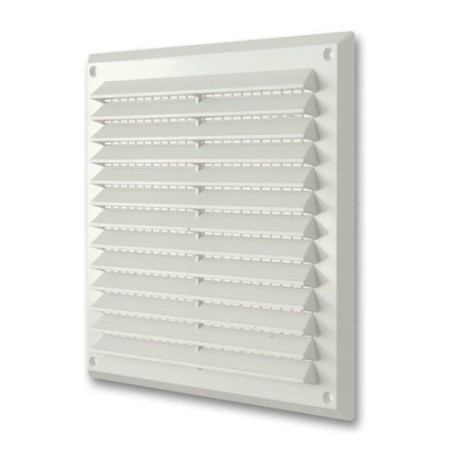Griglia d'aria ventilazione 20x20Cm applicazione a parete soffitto aerazione ABS