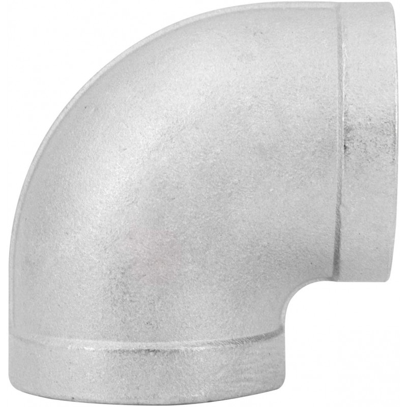 Iron 3x Gomito 90 1/2" curva 90 gradi raccordo acqua impianti tubaz...